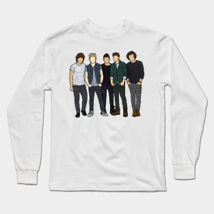 One direction long sleeve shirt top
